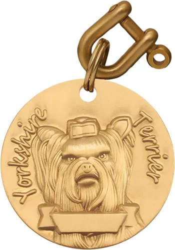 Miniatura 22 de Etiquetas de identificación para mascotas de cobre puro, etiquetas de nombre de perro personalizadas en relieve 3D con letras personalizadas