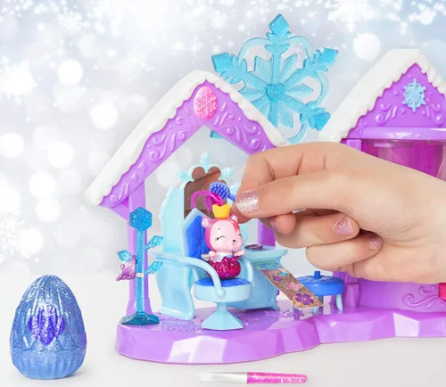 Miniatura 8 de Hatchimals CollEGGtibles, juego de salón con purpurina con 2 exclusivos, para niños de 5 años en adelante