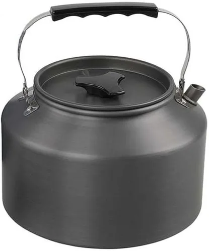 Aluminio 2L al aire libre camping senderismo hervidor cafetera portátil tetera compacta y ligera