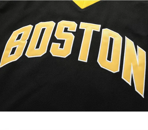 Miniatura 5 de Happy Gilmore #18 Jersey Boston Adam Sandler 1996 Película Hockey Sobre Hielo Jersey Cosido S-XXXL, 90S Hip Hop Ropa para Fiesta