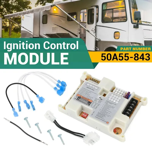 Miniatura 5 de 50A55-843 Módulo de control de encendido de horno compatible con White Rodgers Emerson HVAC Systems - Placa de control de encendido universal