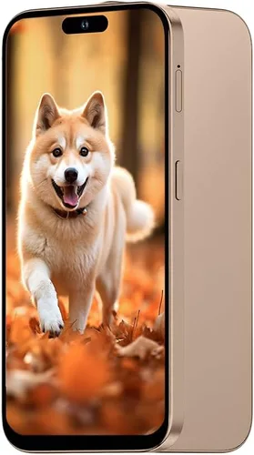 Teléfono móvil 3G desbloqueado, pantalla de 6.6 pulgadas 16 GB ROM (SD a 128 GB), cámaras duales de doble SIM, sistema operativo Android 10.0, Dorado