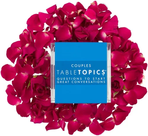 Miniatura 5 de TableTopics Tarjetas de Conversación para Parejas Románticas con 135 Preguntas para Noches de Citas y Conversaciones Íntimas, Regalo Único