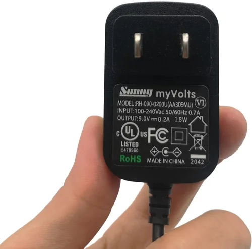 Miniatura 4 de MyVolts Adaptador de fuente de alimentación de 9V compatible con/reemplazo para Roland SP-202 Sampler - Enchufe de EE. UU