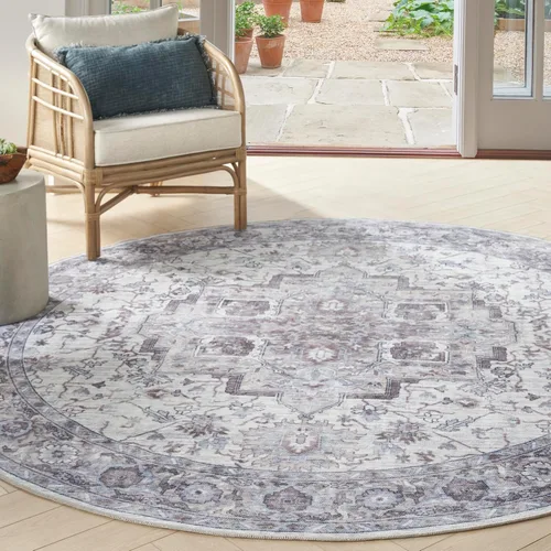 Miniatura 38 de Nourison Home New Concept - Alfombra lavable de 2 pies 2 pulgadas x 8 pies, fácil de limpiar, no se desprende, para dormitorio, sala de estar