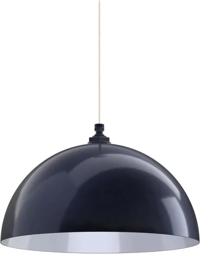 Miniatura 134 de Steel Lighting Co. Melrose - Lámpara colgante Montada en el techo Cúpula redonda de 18 pulgadas Estilo moderno contemporáneo de granja