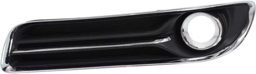 Miniatura 2 de KarParts360 Para Chrysler 300 cubierta de luz antiniebla 2011 12 13 2014 par exterior del lado del conductor y del pasajero Negro w/Chrome