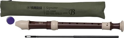 Miniatura 6 de Yamaha Grabadora Soprano YRS-312B, acabado de palo de rosa simulado, llave de C