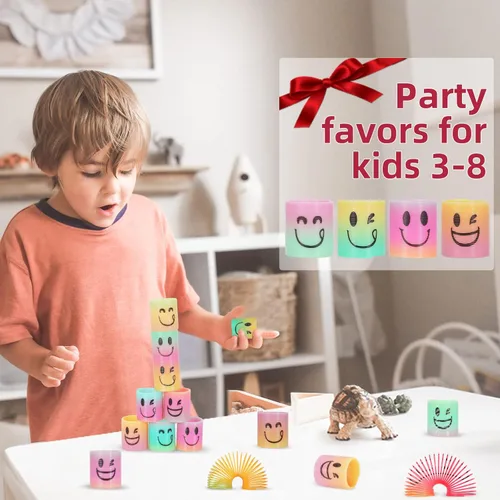 Miniatura 4 de AZEN 120 piezas de recuerdos mini de primavera para niños 3-5 4-8, bolsas de golosinas para fiesta de cumpleaños, premios para aula, premios