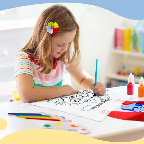 Miniatura 7 de 36 bolsas cristianas para colorear para niños, manualidades cristianas, suministros de escuela dominical, regalos religiosos para niños