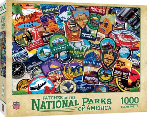 Miniatura 18 de MasterPieces National Parks Maps - Rompecabezas de 1000 piezas para adultos, familia o jóvenes - Parques Nacionales de Estados Unidos por Anderson