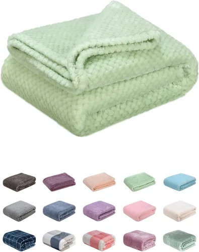 Miniatura 93 de Manta o manta mullida para bebé, suave, cálida y acogedora manta de vellón coral para niños pequeños, bebés o recién nacidos, para cuna, cochecito