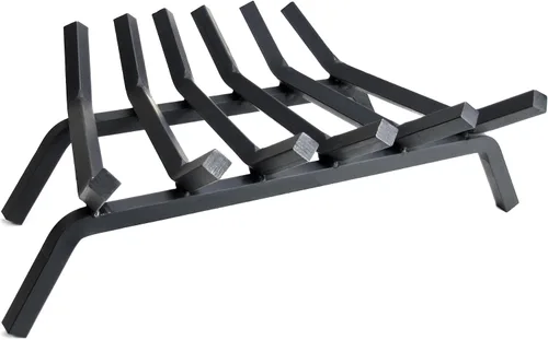 Miniatura 5 de Rejilla para chimenea de Pleasant Hearth de acero compacto prémium con barras de 3/4 de pulgada, Acero, Negro, 30 - pulgadas