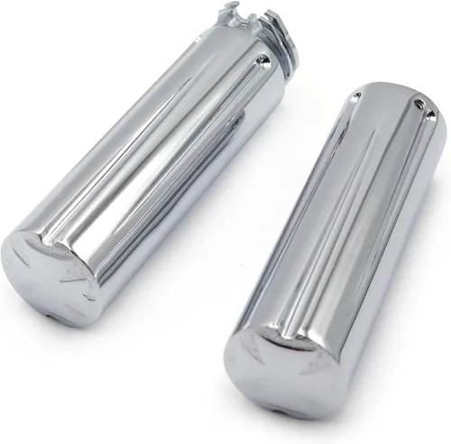 Miniatura 6 de Motocicleta Motocicleta Cruz End Estilo 1" Empuñaduras de mano para Harley Electra Glide Classic Chrome nuevo