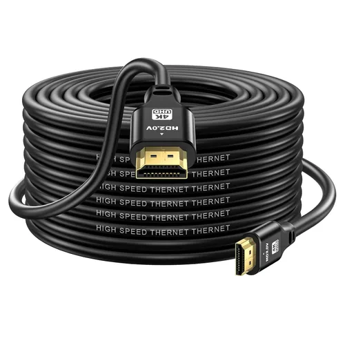 Miniatura 18 de Cable HDMI 1.5 pies, 3 pies, 6 pies, 10 pies, 15 pies, 48 Gbps, 8K a 60 Hz, 4K a 120 Hz, HDCP 2.2 y 2.3, DTS:X, HDR 10; compatible con Roku