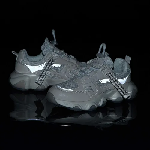 Miniatura 6 de Hetios Zapatos para niños y niñas, ligeros, atléticos, para correr, transpirables, de punto, para la escuela (bebéniño pequeñoniño grande)