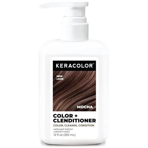 Miniatura 13 de Keracolor Color + Clenditioner 3-in-1 Color-Depositing Conditioner, Gently Cleanses & Conditions, Semi-Permanent Hair Color, 23 Shades, 12 Fl Oz