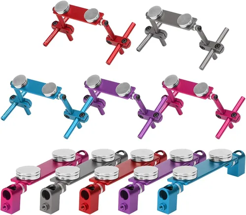 Miniatura 12 de Milltrip Soportes magnéticos para el cuerpo RC, montaje magnético de carrocería, kit de montaje de carcasa magnética de aluminio, soporte de poste