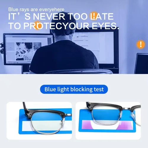 Miniatura 3 de ZAMGIC Photochromic Sunglasses Blue Light Blocking Glasses for Men and Women Day Night Multi-use