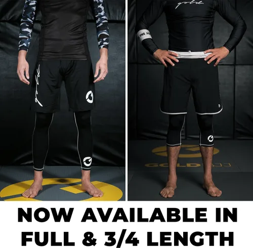 Miniatura 2 de Gold BJJ Jiu Jitsu Spats - Capa base para Gi y No-Gi Grappling - Pantalones de artes marciales