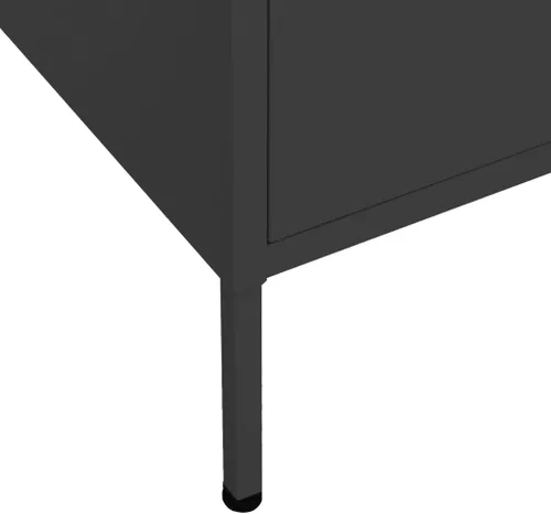 Miniatura 9 de 【Envío prioritario】Taquillas de metal, cajas de almacenamiento, zapatos y casilleros de acero compuesto con ranuras para tarjetas para oficina, Negro