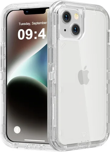 Miniatura 77 de Follaroma para iPhone 11, Funda Resistente a Prueba de Golpes, Protección Anti-Caída, Funda Protectora Transparente de Doble Capa Compatible