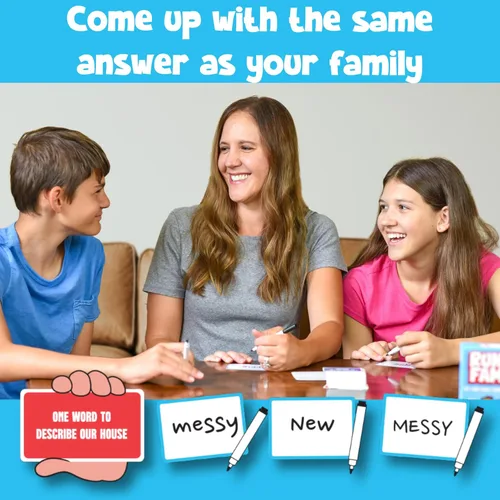Miniatura 2 de Runs in the Family: divertidos juegos de mesa para la noche familiar - Piensa como lo haría tu familia - Juegos para niños y adultos