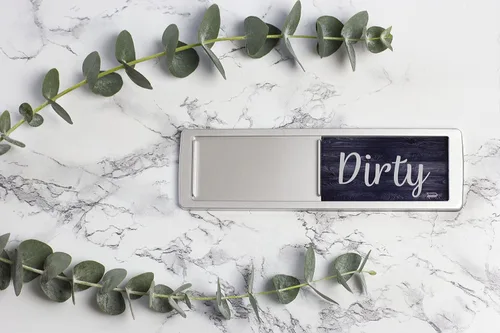 Miniatura 3 de Imán para lavavajillas Clean Dirty Sign, imán de limpieza sucia para lavavajillas, decoración rústica de cocina de granja, indicador magnético