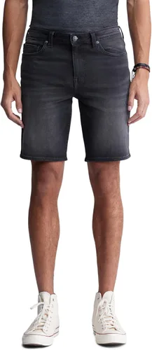 Miniatura 11 de Buffalo David Bitton Pantalones cortos de mezclilla rectos y relajados para hombre