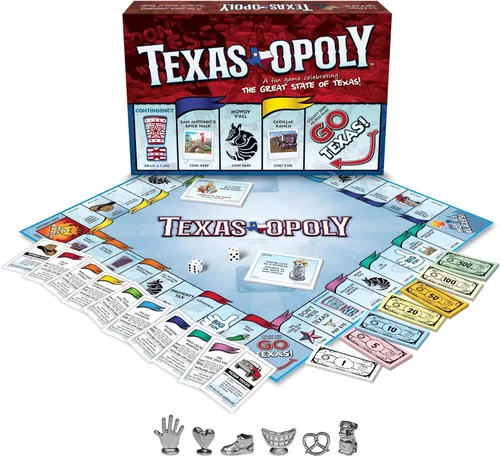 Miniatura 2 de Late for the Sky Texas-opoly Game, 96 meses a 9600 meses