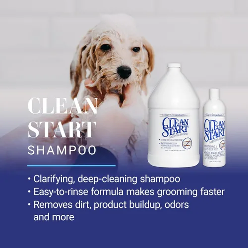 Miniatura 2 de Chris Christensen Clean Start Champú para Perros, Asequia como un Profesional, Fórmula Profunda de Limpieza con Pro-Vitaminas, Preserva los Aceites