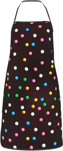 Miniatura 10 de Delantales rosados para cocinero de cocina, impermeable, ajustable, divertido delantal para barbacoa con bolsillos para hombres y mujeres