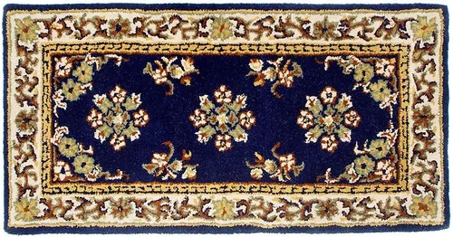 Miniatura 6 de Minuteman International Alfombra de lana oriental beige rectangular