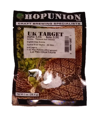 Miniatura 23 de HopUnion 2014A importó pellets de lúpulo para la fabricación de cerveza casera (melón alemán-casco), 1 oz