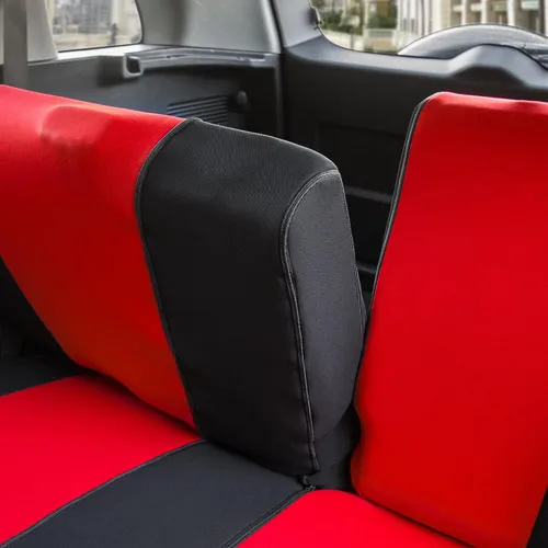 Miniatura 80 de FH Group Juego de fundas de tela para asiento delantero de automóvil para asientos de cubo, ajuste universal, compatible con bolsa de aire, fundas