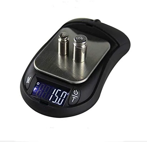 Miniatura 2 de Báscula digital portátil de bolsillo, báscula digital multifunción para cocina, báscula de alimentos para hornear joyas, peso (0.00 oz-3.53 oz)