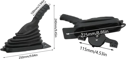 Miniatura 6 de Tbest Go Kart - Palanca de freno de estacionamiento, manija de freno frontal, agarre de goma para Go Karts, cuatrimotos, vehículos agrícolas