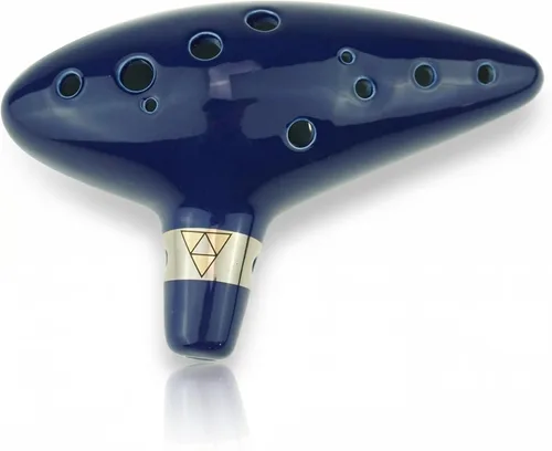 "cheffort 12 Agujero Ocarina de Legend of Zelda, alto C Ocarina con bolsa protectora, comprar Zelda Ocarina, 12 Agujero Ocarina Zelda Ocarina,