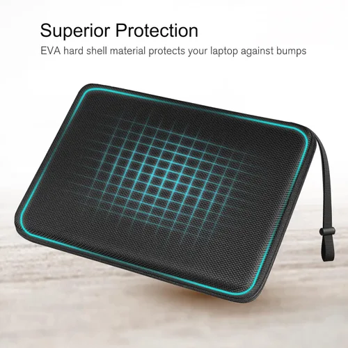 Miniatura 3 de FINPAC Funda rígida para tableta de 11 pulgadas iPad 11th 10th / Air M4 2026 M3 2025 M2 2024 / Pro M4 2024 / Pro 4th/3rd, iPad Air 5/4 de 10.9 Negro