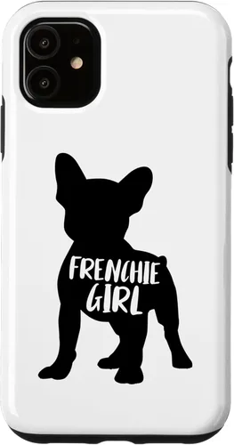 Miniatura 8 de Funda para iPhone 17 con diseño de bulldog francés con diseño divertido de Frenchie Girl