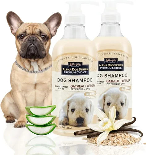 Miniatura 14 de Bright White - Champú y acondicionador natural para perros con aloe vera, juego de champú y acondicionador para perros con pH equilibrado, sin
