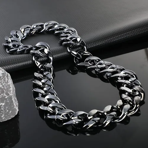 Miniatura 4 de Jexine 12 cadenas de rapero para disfraz, collar falso de hip hop a granel para hombres y mujeres, joyería de los años 80 y 90, estilo punk