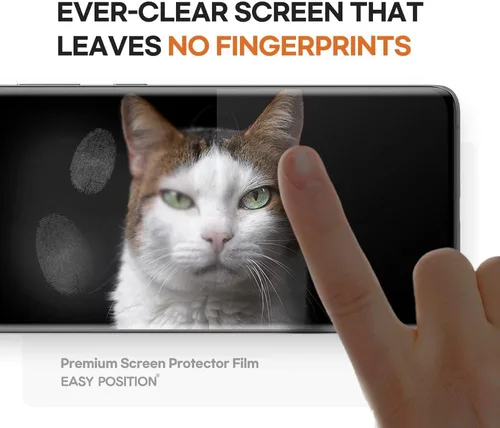 Miniatura 3 de Protector de pantalla mate antirreflejos para Galaxy Z Flip 4, juego de 3 películas (interior, exterior, bisagra) para un tacto perfecto, sin