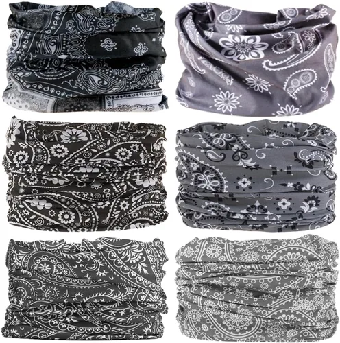 Polaina para el cuello, máscara facial, bufanda bandana para hombres y mujeres, sol, polaina de tubo a prueba de polvo para ciclismo, motocicleta,