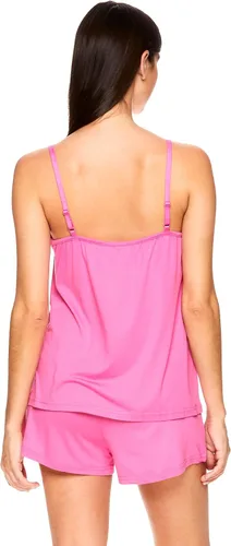 Miniatura 7 de bebe Pijama de 3 piezas para mujer camiseta sin mangas y pantalones cortos de pijama para dormir