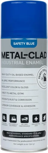 Miniatura 34 de Aerosol de galvanizado en frío de alto brillo de Paints For Industry - Pintura en aerosol de esmalte industrial para acero y metal - Caja de 12