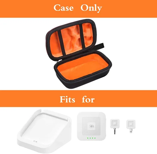 Miniatura 7 de Mchoi Funda rígida portátil compatible con base de lector cuadrada, solo funda