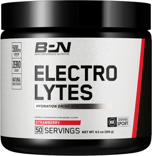Miniatura 10 de BARE PERFORMANCE NUTRITION, BPN Electrolytes Go Pack, paquetes de mezcla de bebida de hidratación, lima limón, 30 porciones