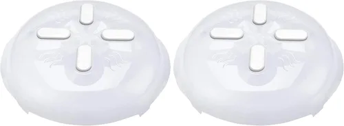 Miniatura 11 de HOVER COVER Cubierta magnética contra salpicaduras, tapa transparente de 12 pulgadas sin BPA, protector de placa ventilada con rejillas de Grafito