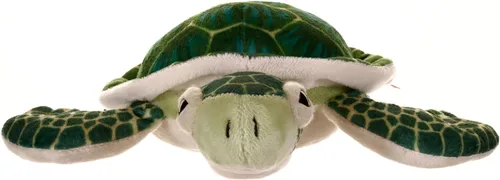 Miniatura 2 de Wild Republic - Peluche de tortuga marina, muñeco de felpa, juguete de peluche, regalos para niños, Colección Cuddlekins, verde de 8 pulgadas, multi